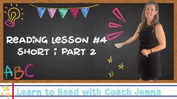 Reading Lesson #4 - Short I Part 2