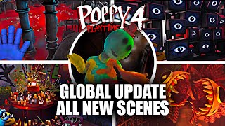 Poppy Playtime Chapter 4 - Global Update & All New Scenes, Animations, Changes Showcase
