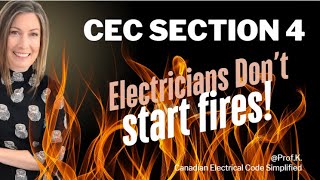 CEC Section 4: It's Important to Learn Conductor Sizing!