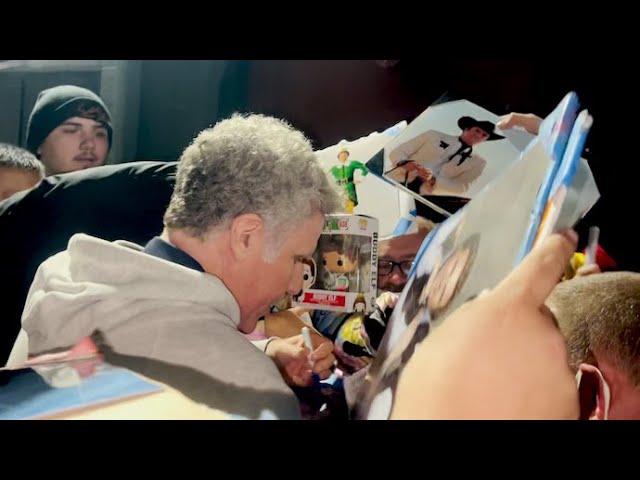 Will Ferrell Is Crushed By Rowdy Crowd Of Autograph Seekers