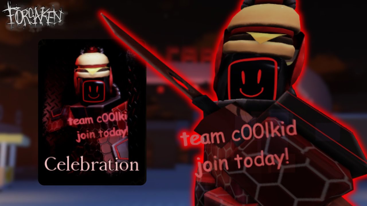 Winning with CELEBRATION COOLKID in Forsaken!