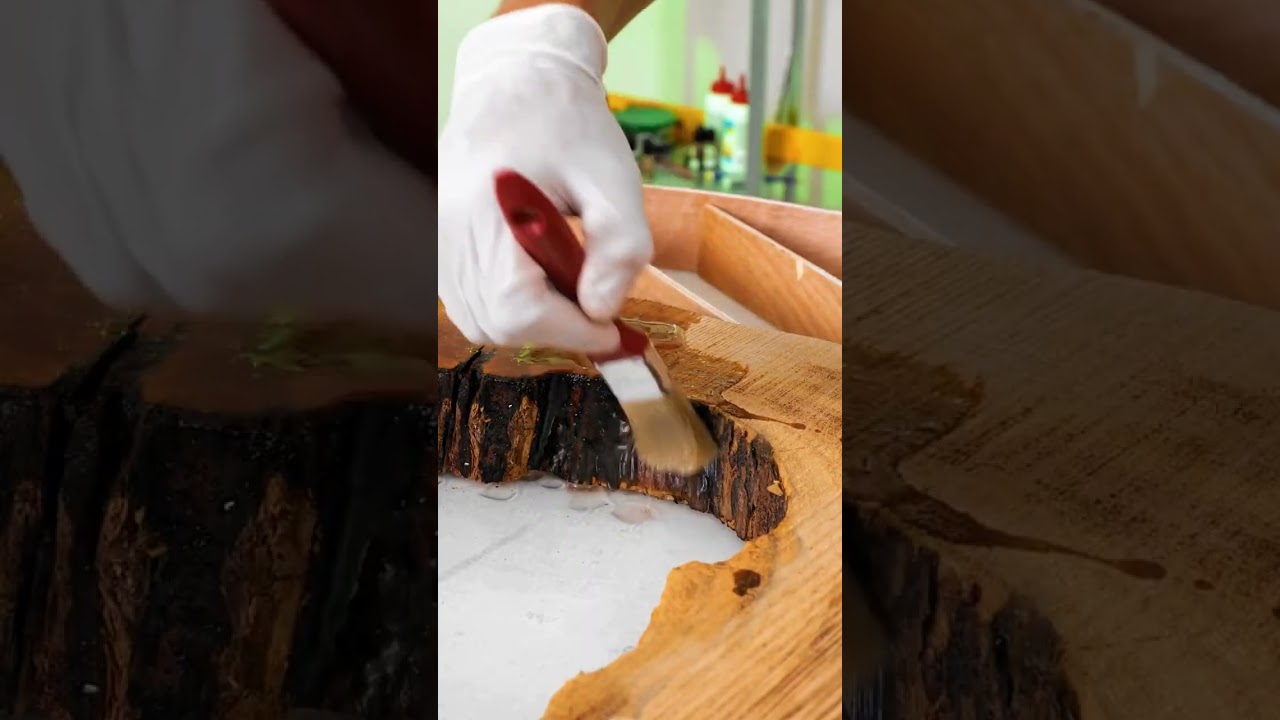 He Made a Table Too Beautiful to Eat On 😍🪵✨