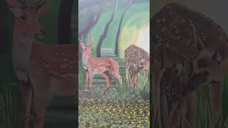 黃尙旅遊動物彩牆1101251