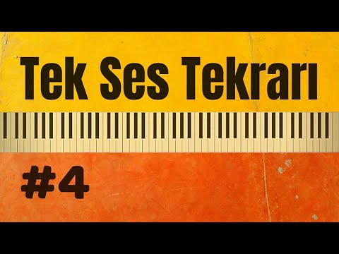 Tek Ses Tekrarı #4 (Müzik Yetenek Sınavlarına Hazırlık) Tek Ses Çalışması