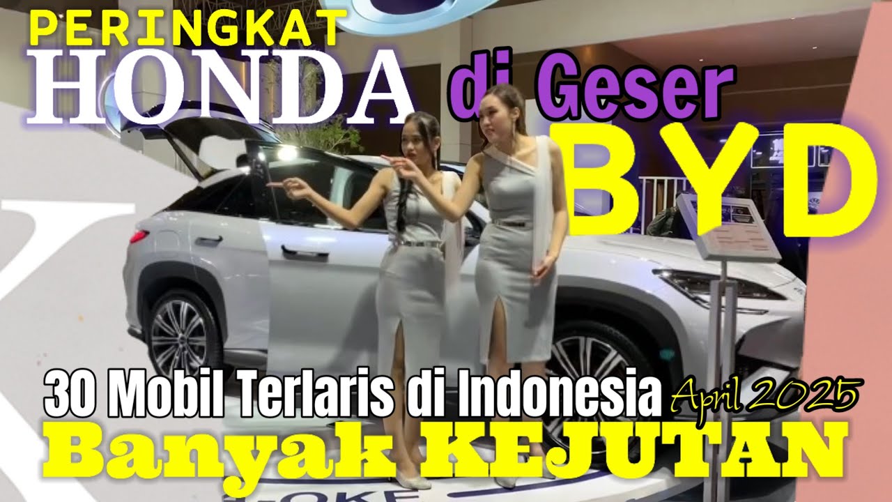 Daftar Mobil paling laris di Indonesia , Terlaris April 2025 Terbaru