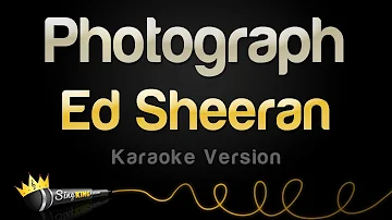 Ed Sheeran - Photograph (Karaoke Version)