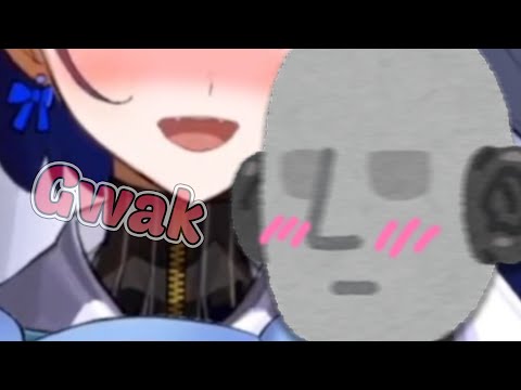 When Kronii does GWAK with ASMR voice