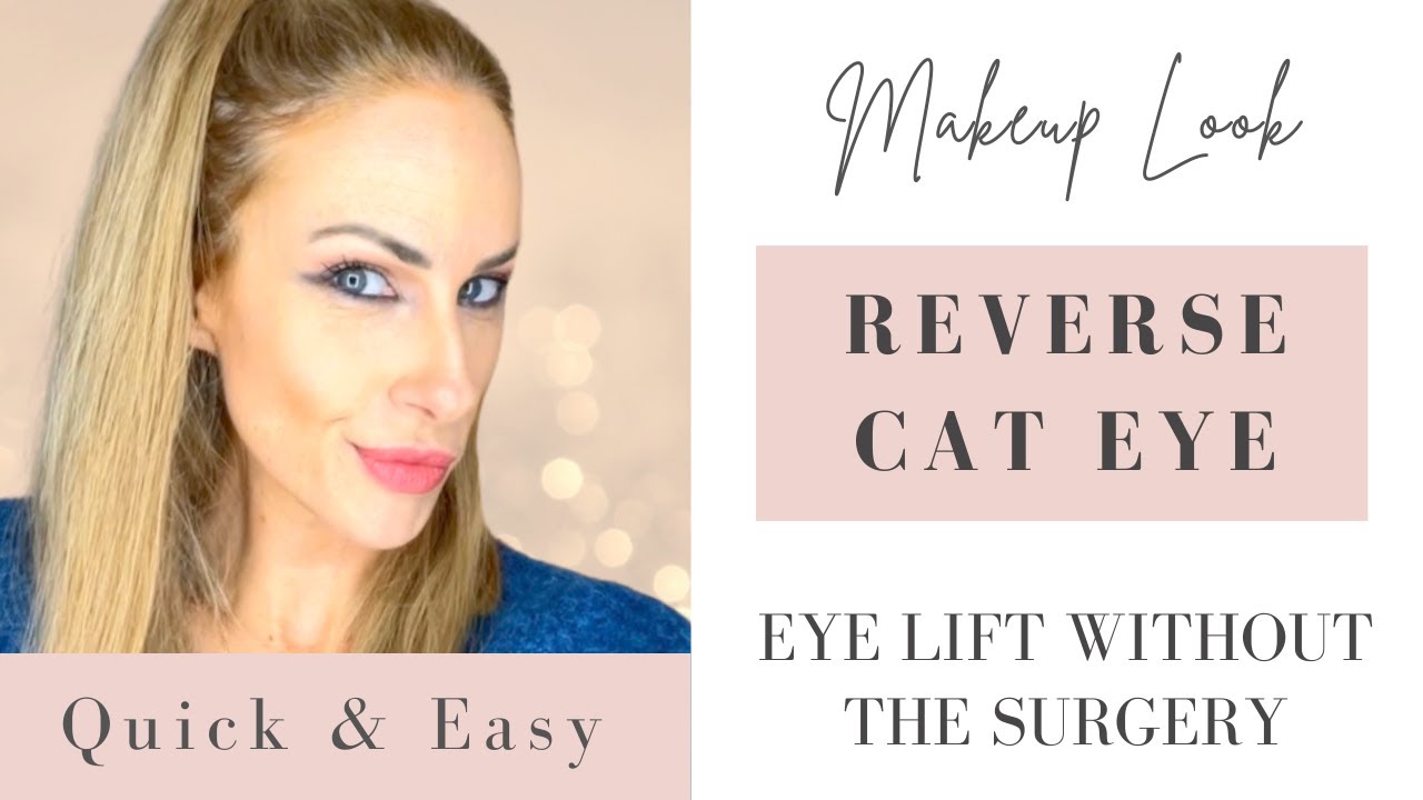 😻The 5min Reverse Cat Eye | Change Your Face Without the Surgery Tutorial | Easy Glam Sultry Makeup