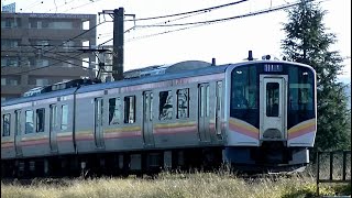 E129系B24編成　信越本線上り428M　新潟→長岡
