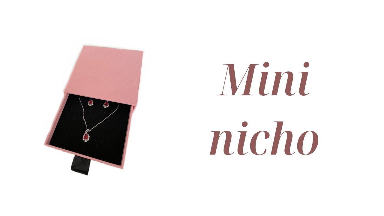 Como fazer um mini nicho com gaveta