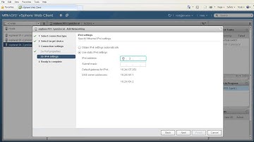 Configure vSphere Standard Switch (VSS) for VMware vSphere (vSOM)