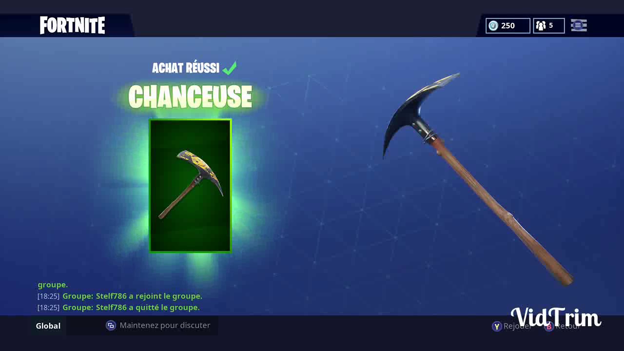 Pioche Chanceuse Fortnite Get Free V Bucks No Survey