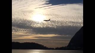 Landing at the Rio de Janeiro Airport