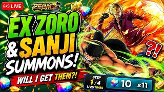 🔴 Live - Ex Zoro & Sanji Summon Till I Got Them In One Piece Bounty Rush