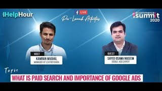 Webinar on Google Ads | Osama Naseem as Guest Speaker