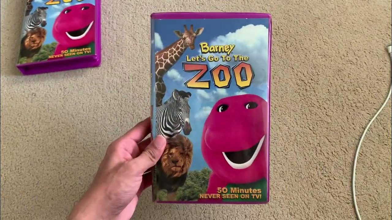 Barney Let's Go To The Zoo 2001 Vhs Barney: Let’s Go To The Zoo 2001 VHS (2 Copies) - YouTube