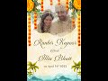 Ranbir and Alia's Wedding Invitation video | Latest whatsapp wedding invitation video