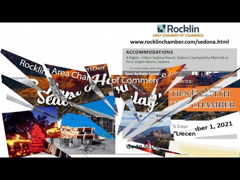 Rocket TV Commercial - 2021 Travel to Sedona  with Rocklin Chamber