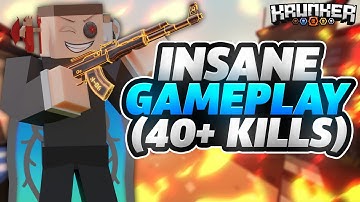*INSANE* 42 Kill NUKE CHOKE Gameplay In Krunker.io!