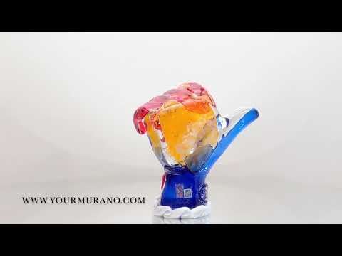 VALERY abstract colorful hand shaped sculpture video