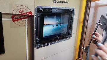 Wall-Smart secured retrofit wall mount for Crestron TSW-1060