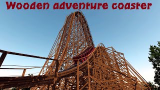 NoLimits2 Wooden adventure coaster