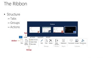 02 Dynamics NAV User Interface