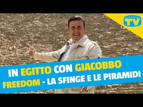 Tra la sfinge e le piramidi con Roberto Giacobbo