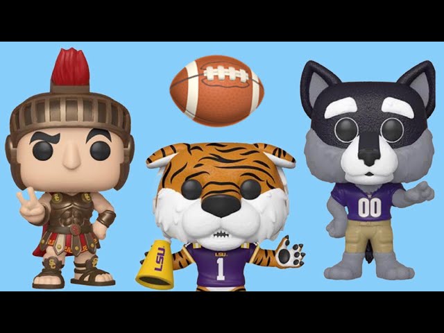 First Look @ College Mascots. : r/funkopop