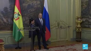 Multipolarismo en el centro del encuentro entre los cancilleres de Bolivia y Rusia • FRANCE 24