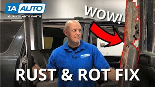 Rusty Rotted Rocker! How to Replace a Rocker Panel!