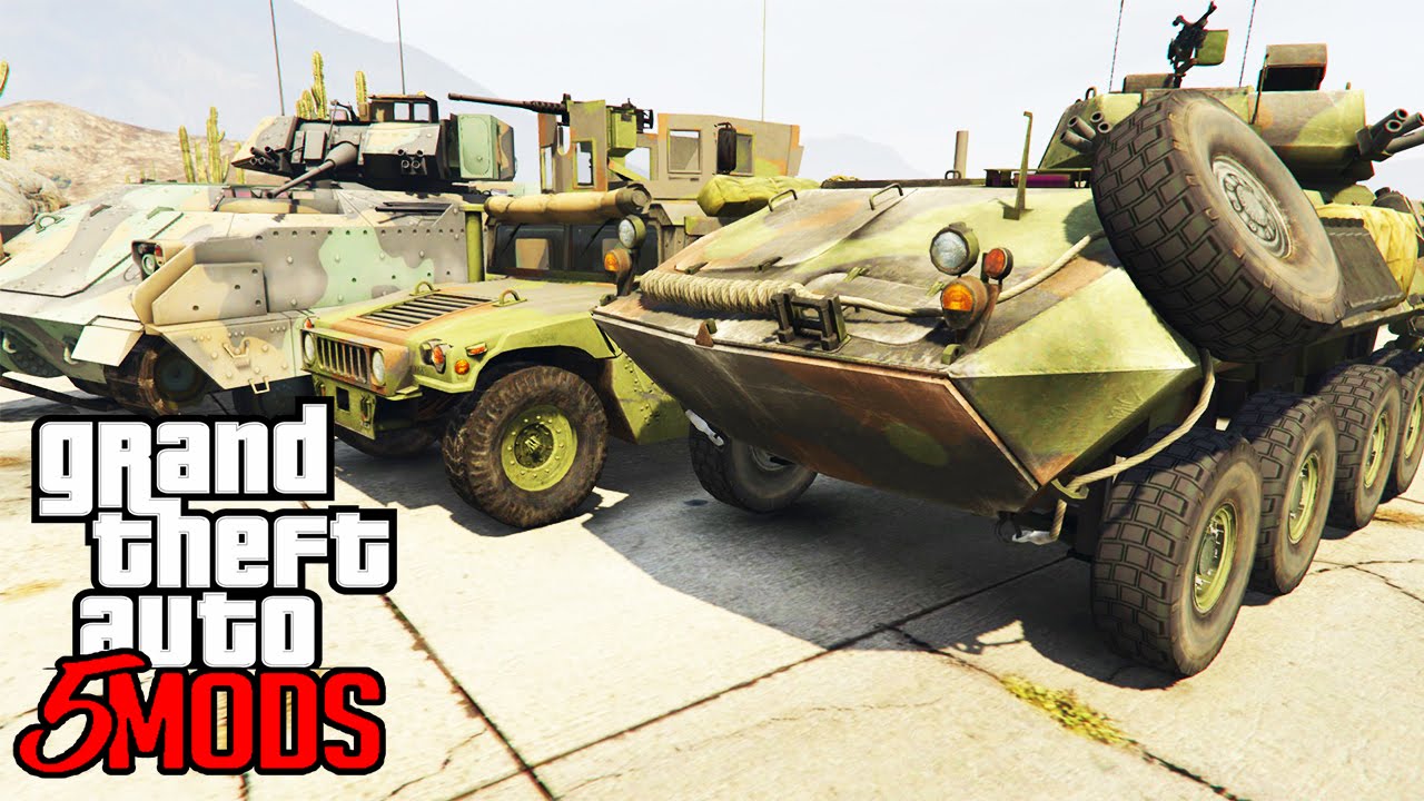 De transporte militar GTA 5 - a lista de todos os veículos militares de GTA  5