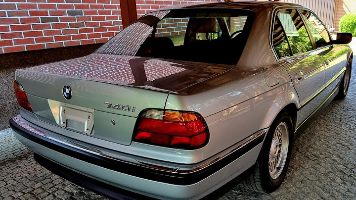 ЛЕГЕНДА 90-х BMW 7-й серии е38 КАПСУЛА ВРЕМЕНИ с очень маленьким пробегом.