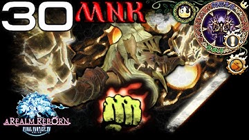 [ FFXIV ] Monk - MNK - Guide - Rotation & Timestamps - Lv30 - A Realm Reborn - 5.5