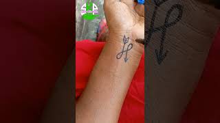 Small tattoo on hand #shortsvideo #short #viral
