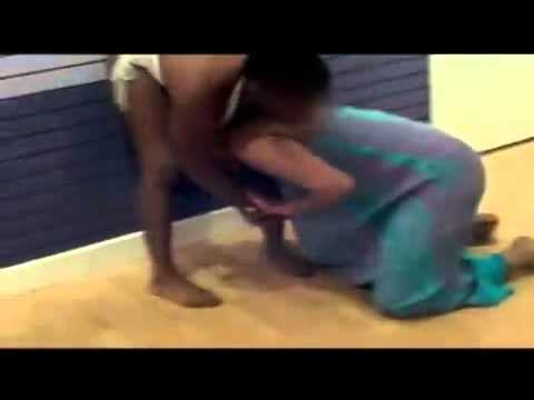 Woman Takes A Bite Out Of Another Woman's Leg-CAUGHT ON TAPE!