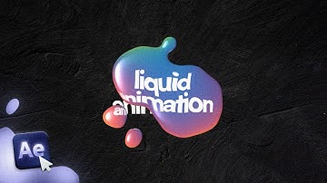 Colourful Liquid Animation (After Effects Tutorial)