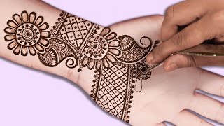 Simple Arabic Mehndi Design | Latest Beautiful Arabic Mehndi Designs For Hands | Letstute Mehendi screenshot 3