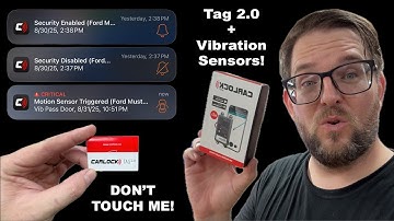 Part 2: CARLOCK Anti Theft ADD ON Vibration Sensors and Auto Arm/Disarm Tag!