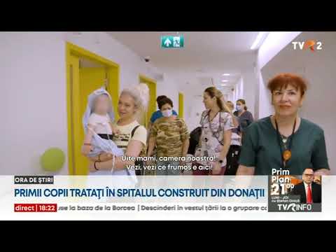 Primii copii tratați în spitalul construit din donații