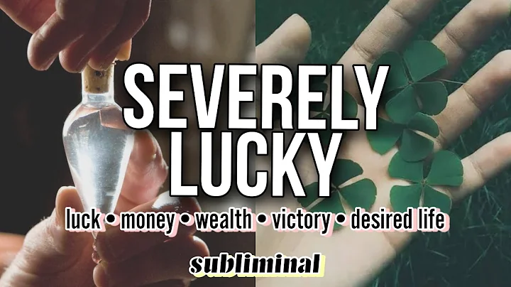 EXTREME LUCK SUBLIMINAL ֎ MEGA POTENT: use w/ caution❗ - DayDayNews