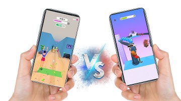 Comparison All levels gameplay Flex run 3D