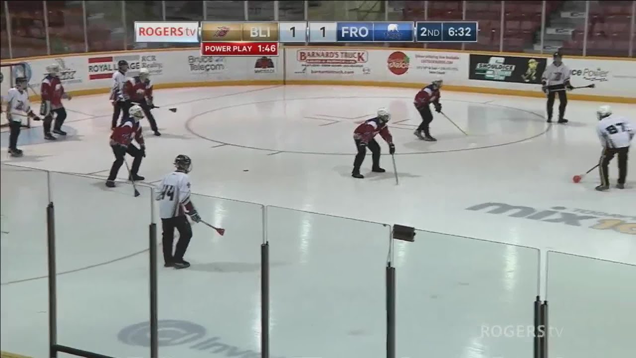 2018 Canadian Juvenile Broomball Championships, Day 4/Game 5 - Quebec Blitz vs. Quebec Frost