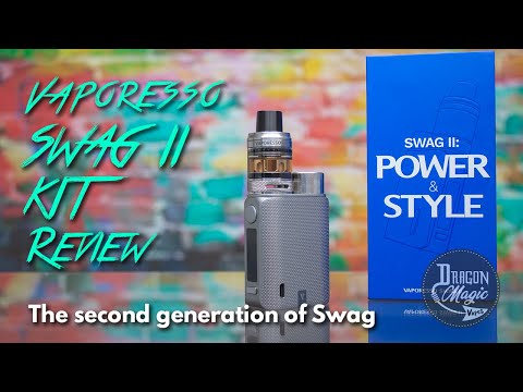 Vaporesso Swag II Kit Vape Review- The Second Generation of Swag