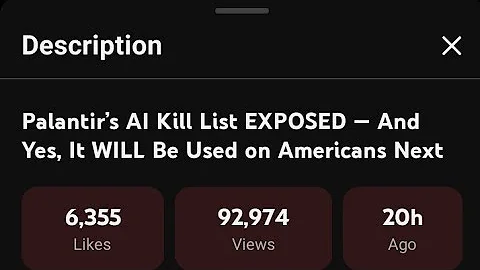 Palentir's ☠️ list: Rev 13:15