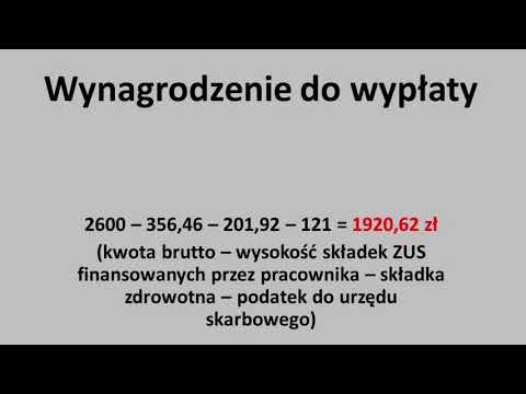 Wideo: Jak Obliczyć Wynagrodzenie