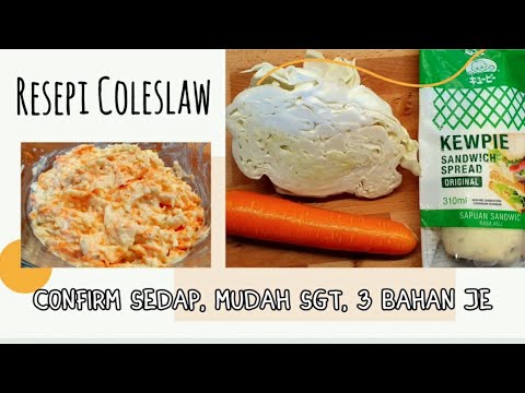 Resepi coleslaw khairulaming