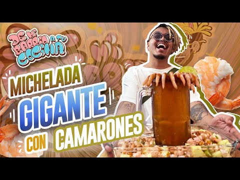 MICHELADA CON ORILLA DE CAMARÓN, SIENTENSE A DISFRUTAR - De Mi Barrio A Tu Cocina - Lalo Elizarrarás