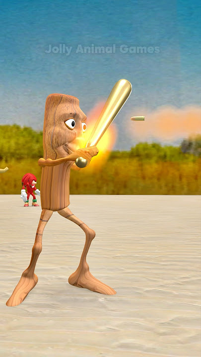 Tung Tung Tung Sahur join Team Sonic and defeat Round Soldier Squid Game #sonic #tungtungtungsahur