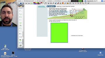 2.7 Video Notes: Linear Quadratic Systems